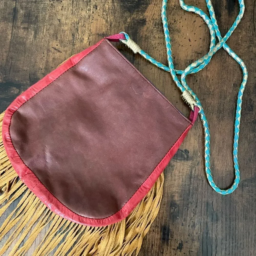 Gado Gado by Margriet Wagenaar Boho Leather Crossbody purse